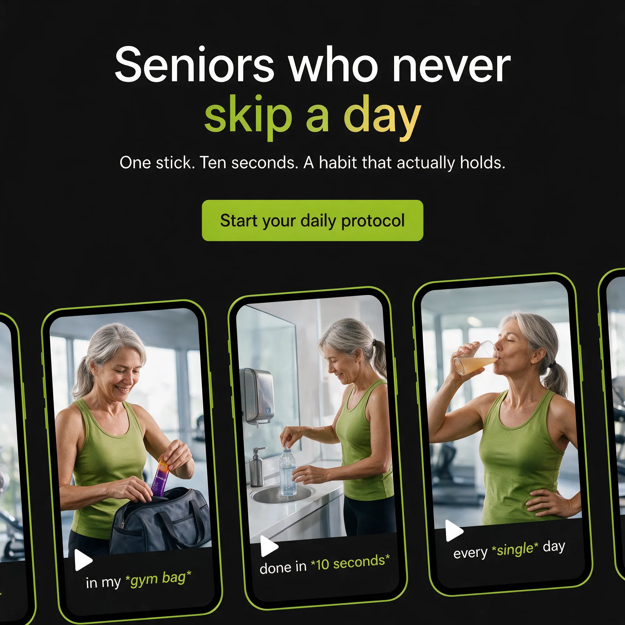 A finished Campaign Ads output — a daily protocol